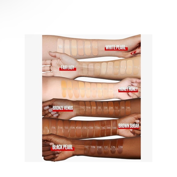 UOMA SAY WHAT?! NWT HYDRATING FOUNDATION BROWN SUGAR 2W - Picture 5 of 5